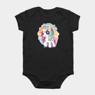 Cute Pony Baby Bodysuit